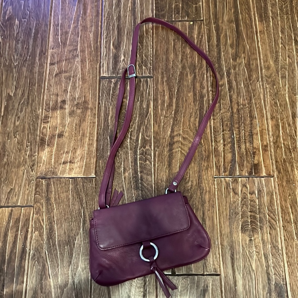 vintage purple bag